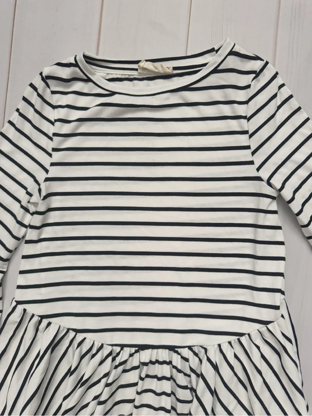 Mia Joy High-Low Striped Tunic Top